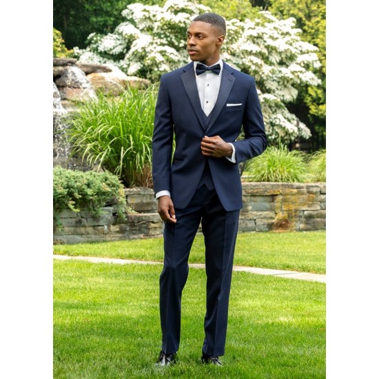 NAVY 'ERIC' TUXEDO by, IKE BEHAR EVENING