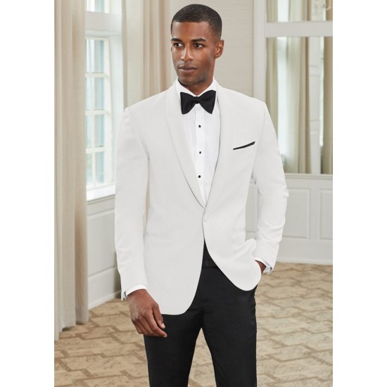 WHITE 'BLAINE' DINNER JACKET by, Ike Behar Evening