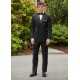 BLACK 'SCOTT' DOUBLE-BREASTED TUXEDO by, Ike Behar Evening