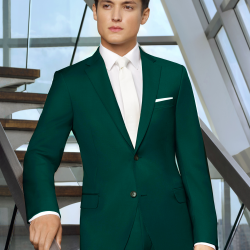 Hunter Green Slim Fit Suit
