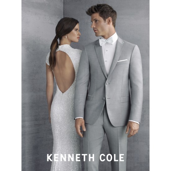 Kenneth Cole Heather Grey 'Bedford' Suit