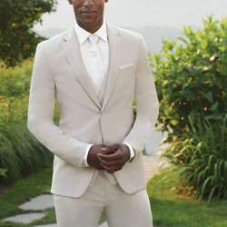 Cream 'Dominic' Suit by Ike Behar Evening