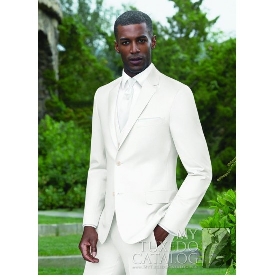 Ivory 'Aragon' Suit by Ike Behar Evening 