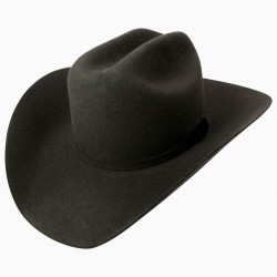 BLACK WESTERN HAT  