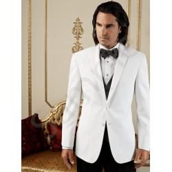 WHITE MODERN ESSENTIAL TUXEDO by Jean Yves