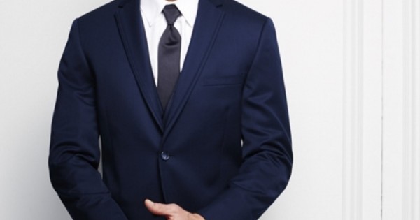 Michael Kors Navy Sterling  Blue suit wedding, Wedding suits