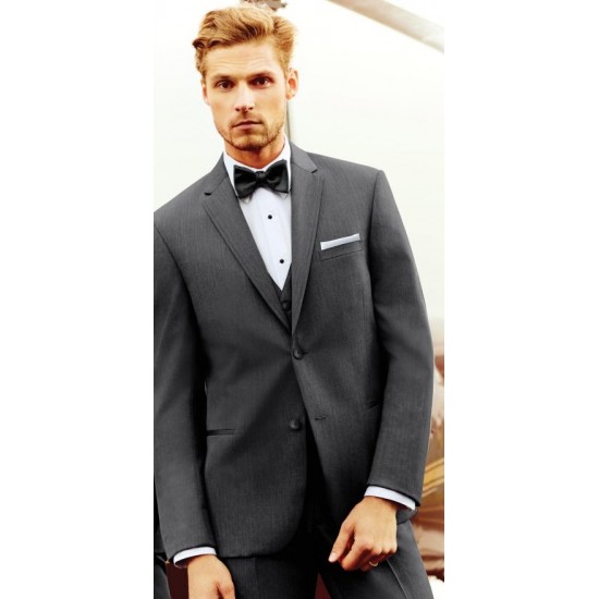 Michael Kors Steel Grey Sterling Wedding Suit Rental  Belmeade Mens Wear