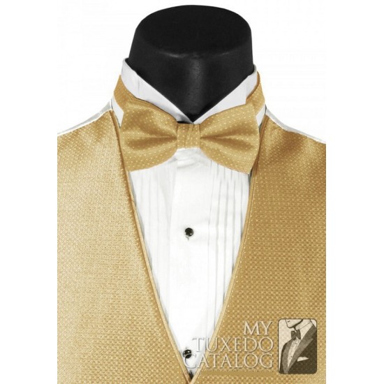 GOLD STERLING VEST by Jean Yves