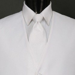 PURE WHITE STERLING VEST by Jean Yves