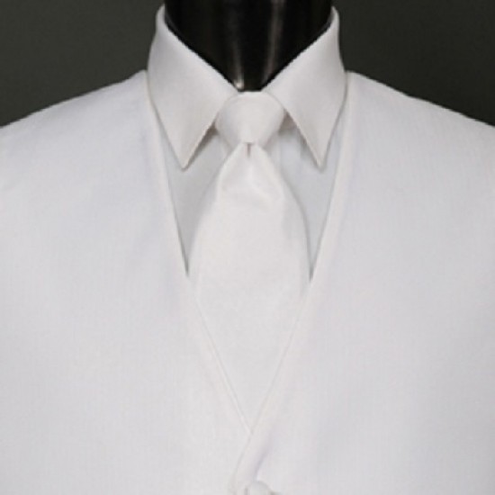PURE WHITE STERLING VEST by Jean Yves