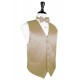 GOLDEN SOLID SATIN VEST by Cardi