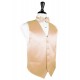 PEACH SOLID SATIN VEST by Cardi