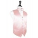 PINK SOLID SATIN VEST by Cardi