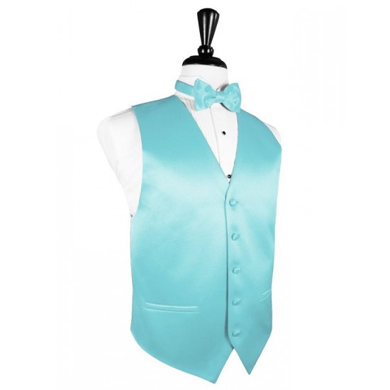 POOL SOLID SATIN VEST by Cardi