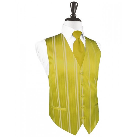 WILLOW STRIPED SATIN VEST by Cardi