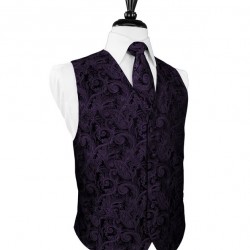 BERRY TAPESTRY VEST by Cardi
