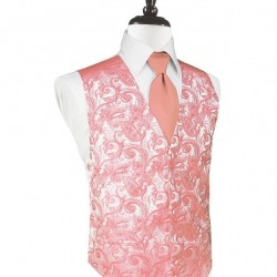 CORAL REEF TAPESTRY VEST by Cardi