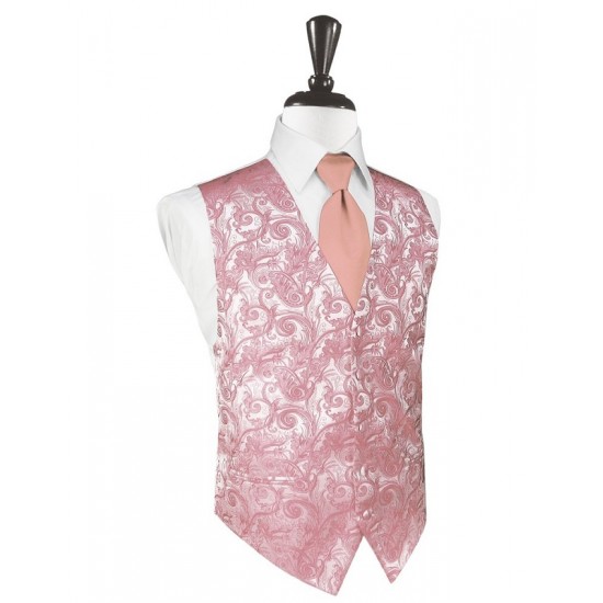 CORAL TAPESTRY VEST by Cardi