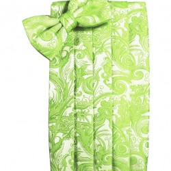 LIME TAPESTRY VEST by Cardi