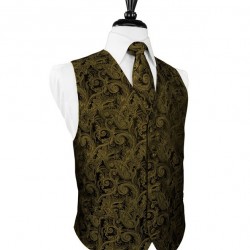 NEW GOLD TAPESTRY VEST by Cardi