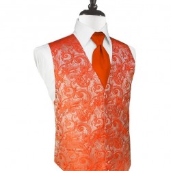 PERSIMMON TAPESTRY VEST by Cardi